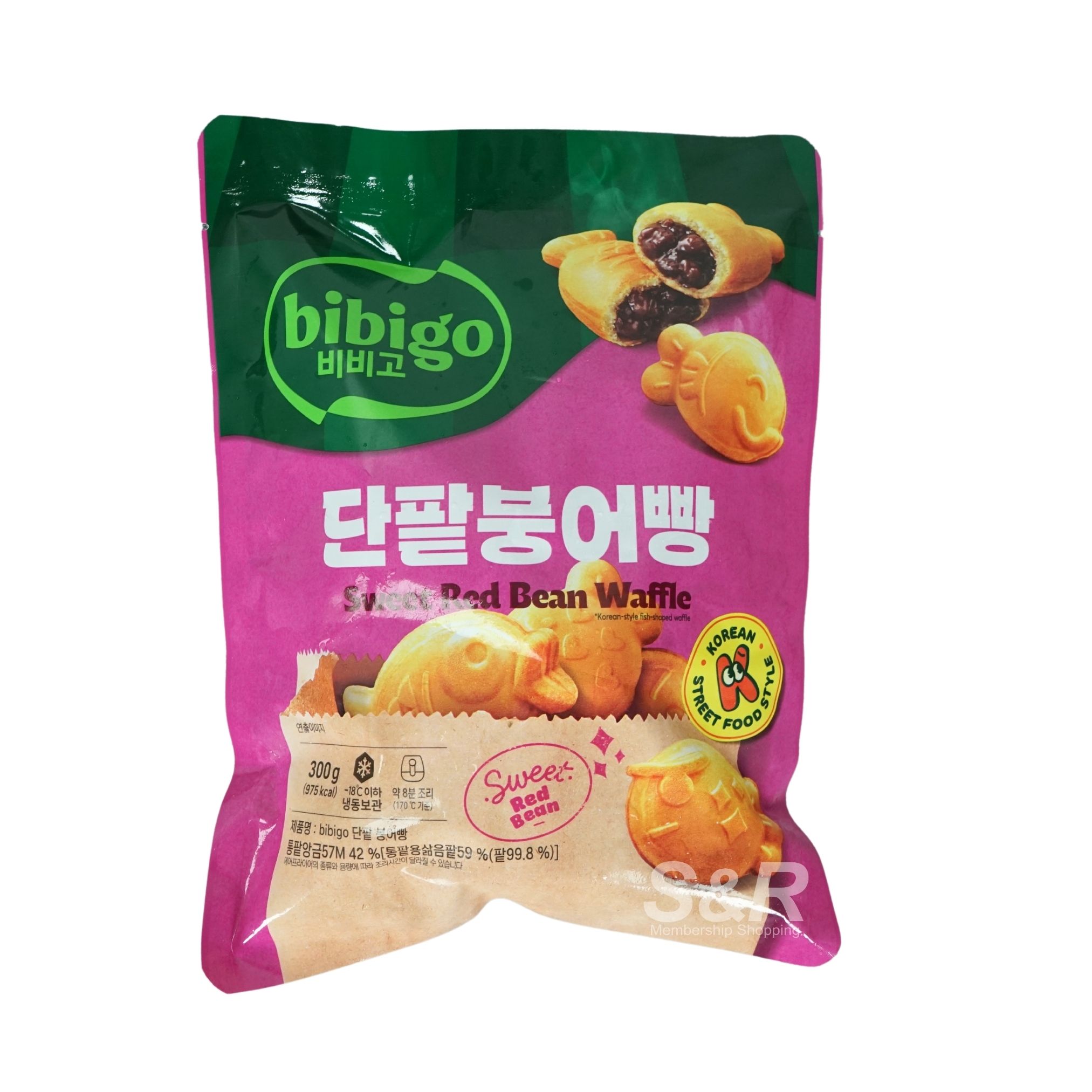 Bibigo Sweet Red Bean Waffle 300g Bibigo Sweet Red Bean Waffle 300g